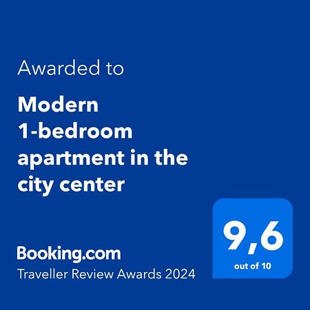 Modern 1-Bedroom Apartment In The City Center Thessaloniki Buitenkant foto